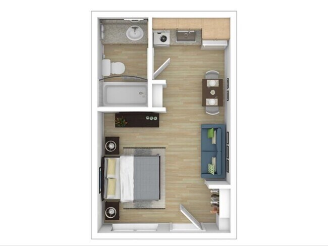 Unit 158 floor plan